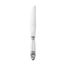 ACORN Matkniv, kort handtag, Georg Jensen, Sterlingsilver / Rostfritt stål
