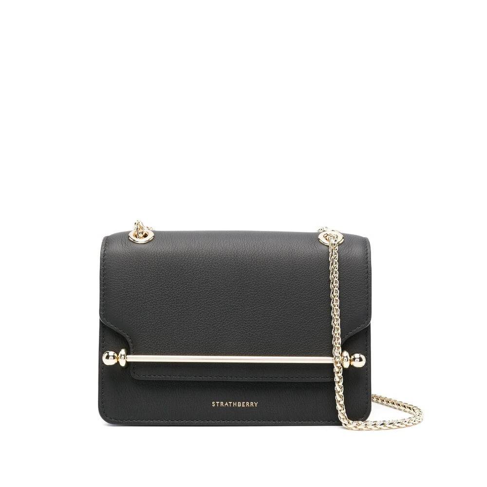 Strathberry East/West Mini Bag - Tasker - Dame - Sort - ONE SIZE - Uld