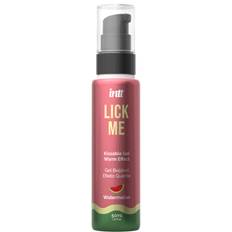 Intt Lubricants Intt - Lick Me Watermelon Edible Gel Heat Effect