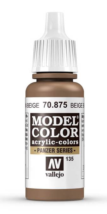 Vallejo 70.875 akrylmaling 17 ml Brun Flaske