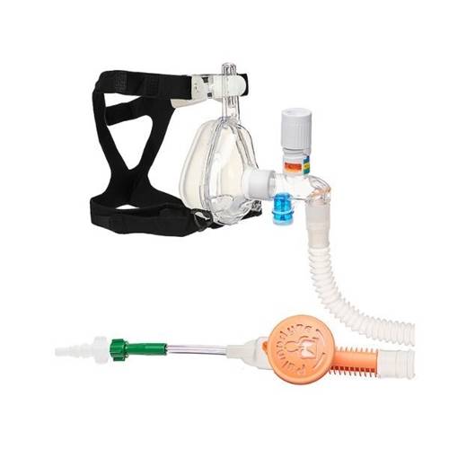 CPAP set O2-MAX - L mask PEEP slang kopp - 10 st