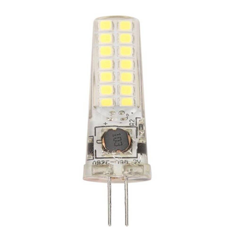 AC85-265V G4 5W 28 SMD 2835 Ingen Strobe Silica gel LED Corn Light Bulb Ceiling Lamp Indoor Decor