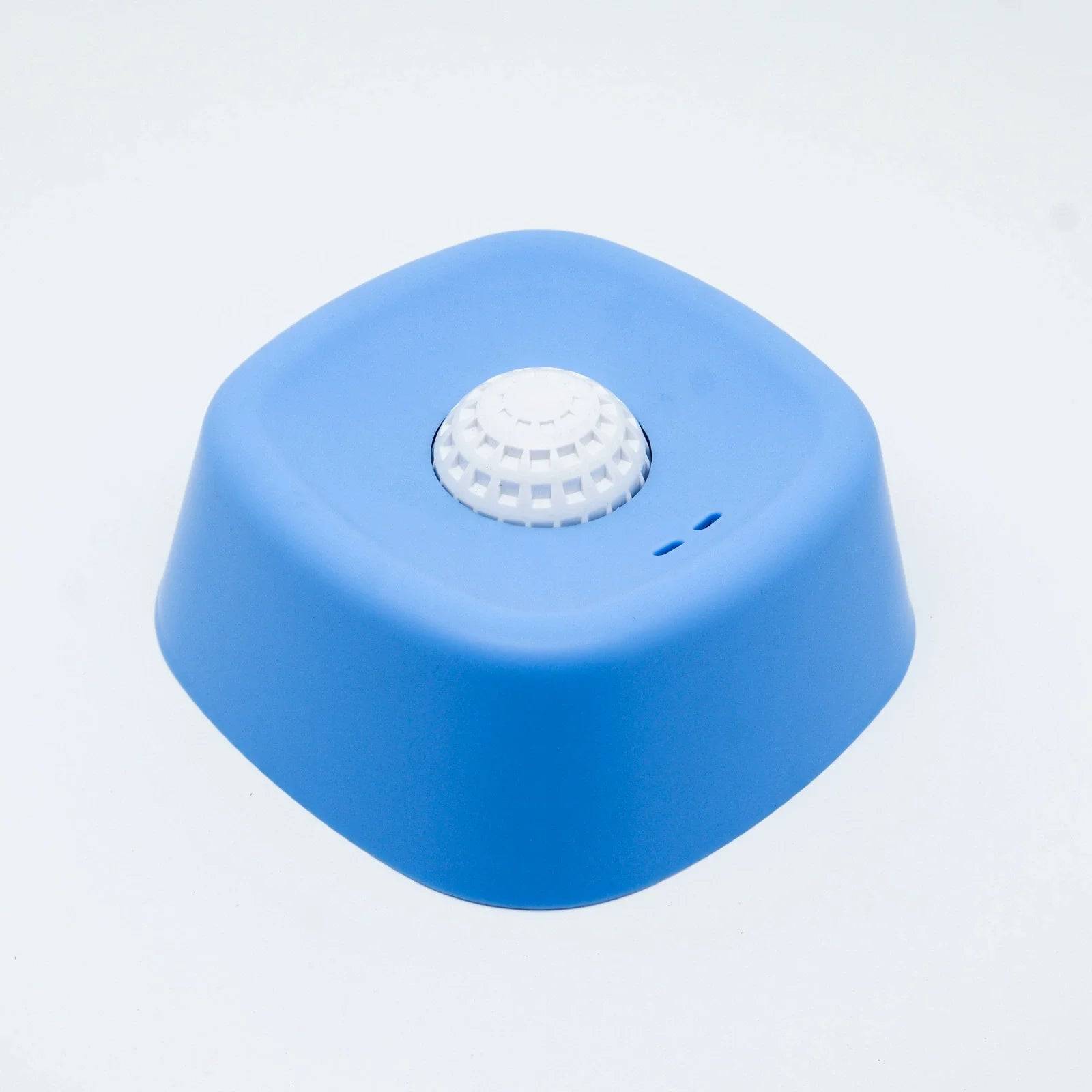 Silicone Lick Bowl & Slow Feeder for Dogs & Cats — Detachable, Washable & Non-Slip - Blue