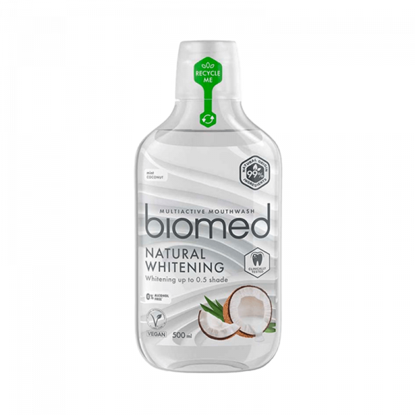 Natural Whitening munskölj 500ml