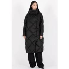 Lempelius | Frakke | Iconic Diamond Quilt Down Coat, black - M/L