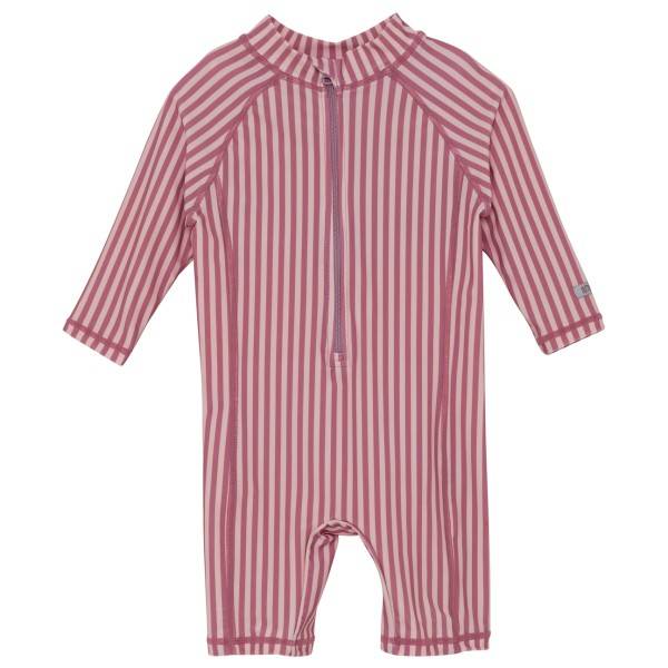 Huttelihut Kid's Swim Suit L/S UV60 Lycra Børn størrelse 74 farve pink