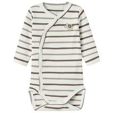 Name It Slå-om Body l/æ - NbnOfant - Cloud Dancer - Name It - 56 - Body L/Æ