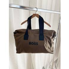 HUGO BOSS CATCH 3.0 HOLDALL BAG - OPEN BROWN