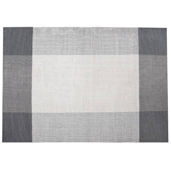 C Olesen C. Olesen Kelim tæppe - Lucca - Grey/White 200 x 300 cm.