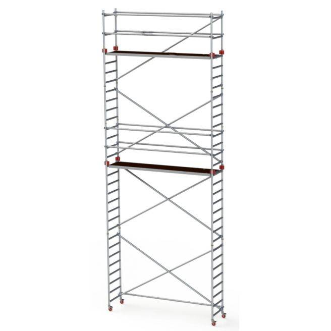 JUMBO Rullestillads 305x74cm. 7.2/9.2m.