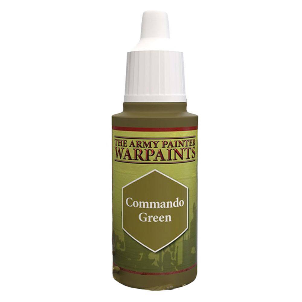 Army Painter Warpaints 18ml (Grön) (Commando)