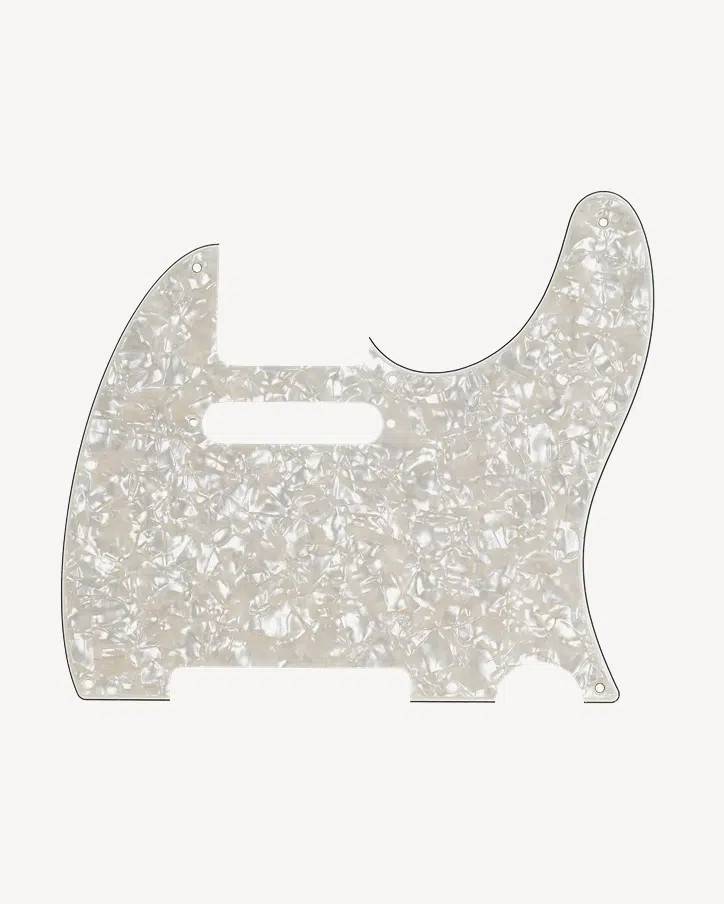 Fender Pickguard, Telecaster®, 8-Hole Mount, Aged White Pearl, 4-Ply