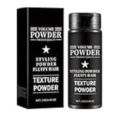 Hair Volumizing Powder, Hair Powder, Hair Styling Powder Matte,Volume Powder For Men And Women's Hair, Make Hair Thicker And Fuller In 15 Seconds, High Hold Styling Powder