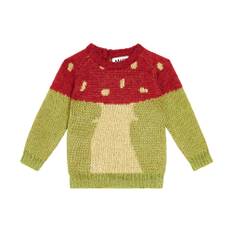 Molo Breen Mushroom wool-blend sweater - multicoloured - M 12