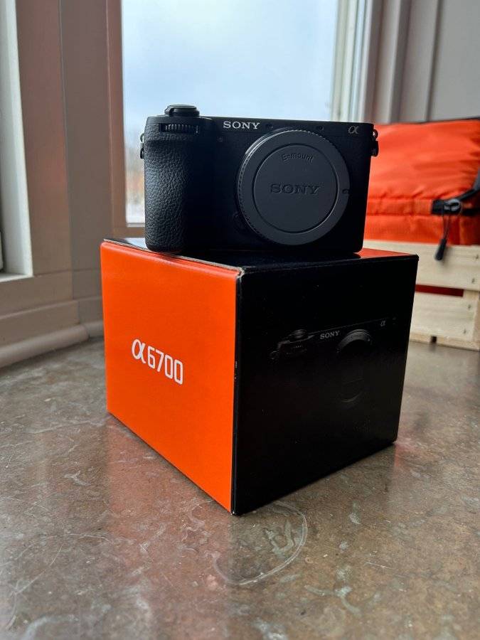 Sony Alpha a6700 systemkamera endast kroppen