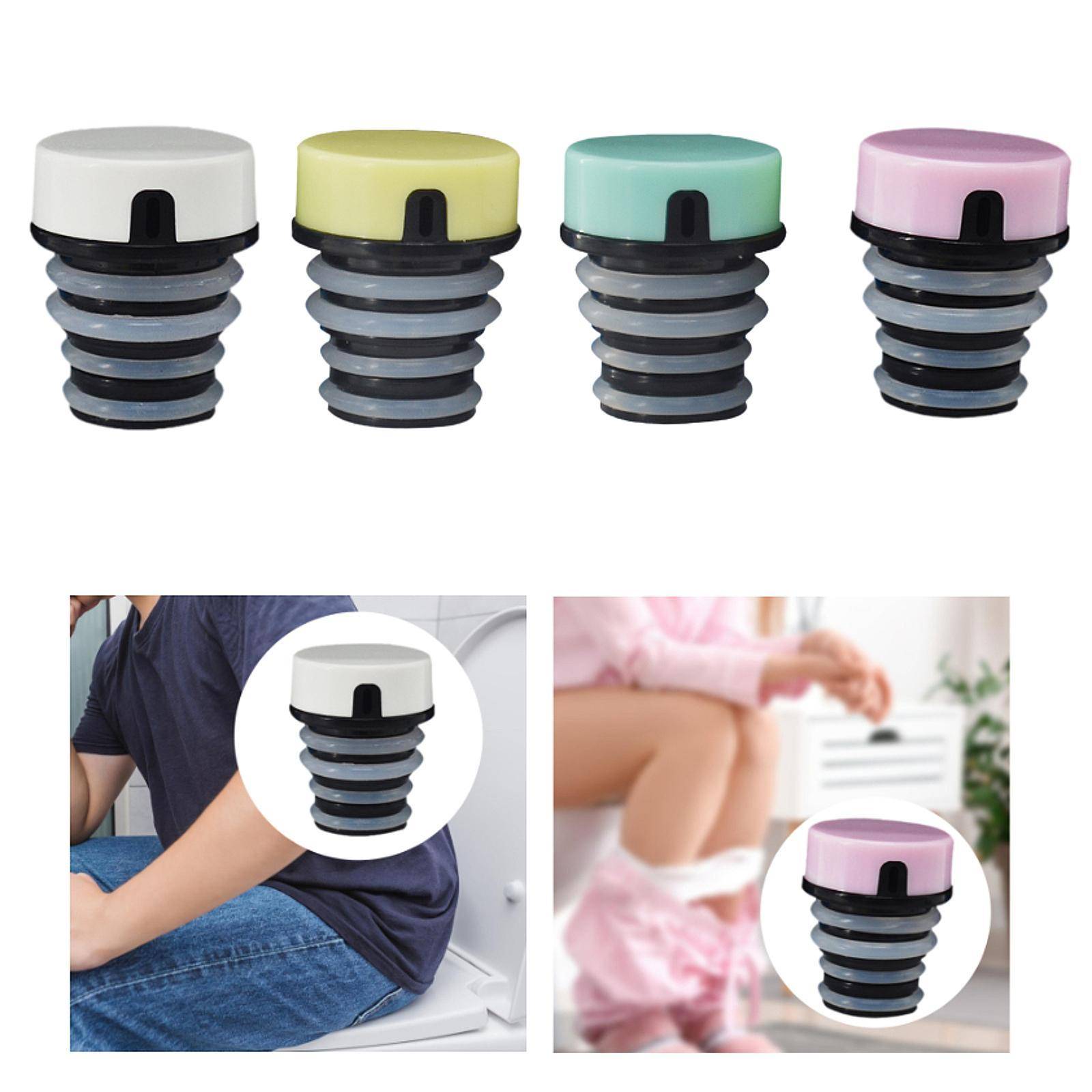 Bärbar Bidet för Toalett Badrum Personlig för Vandring Backcountry Camping vit