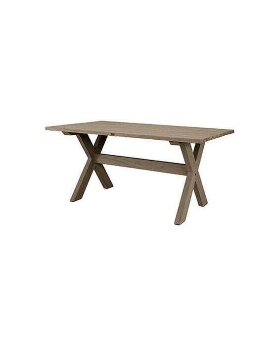 Artwood Cross matbord charcoal 220cm - Grå (L: 220 x B: 100 x H: 76 cm)