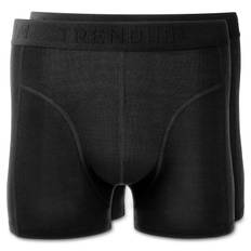 S - FeatherFeel | 2-Pak Sorte Boxershorts i Merinould