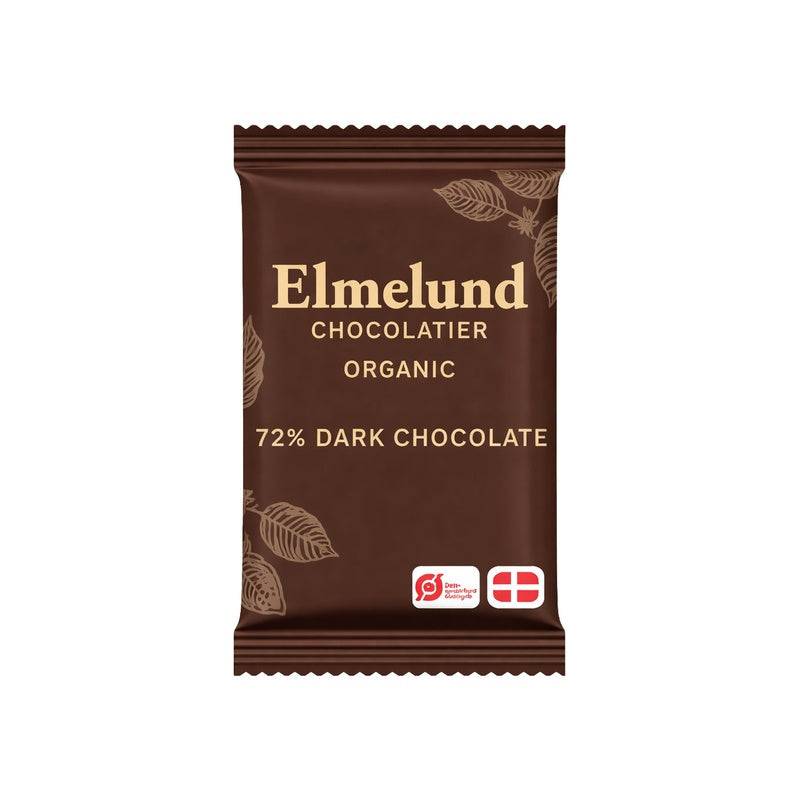 Mini mørk chokolade 72 % | Elmelund