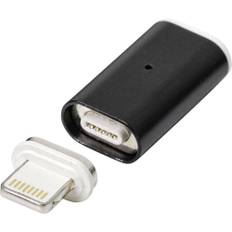 Renkforce Cell phone, Bærbar computer Adapter [1x USB-C® bøsning - 1x Apple Lightning-stik] RF-4746078 Magnetisk stik