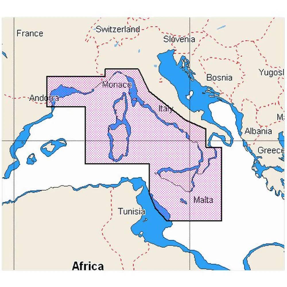 C-map Vestlige Europa Søkort M-em-d076