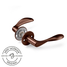 Arne Jacobsen dørhåndtag - AJ97 dørgreb i bronze, lille model • d line