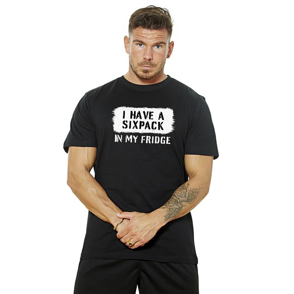 Loaded Wear I Have A Sixpack Tee - Black