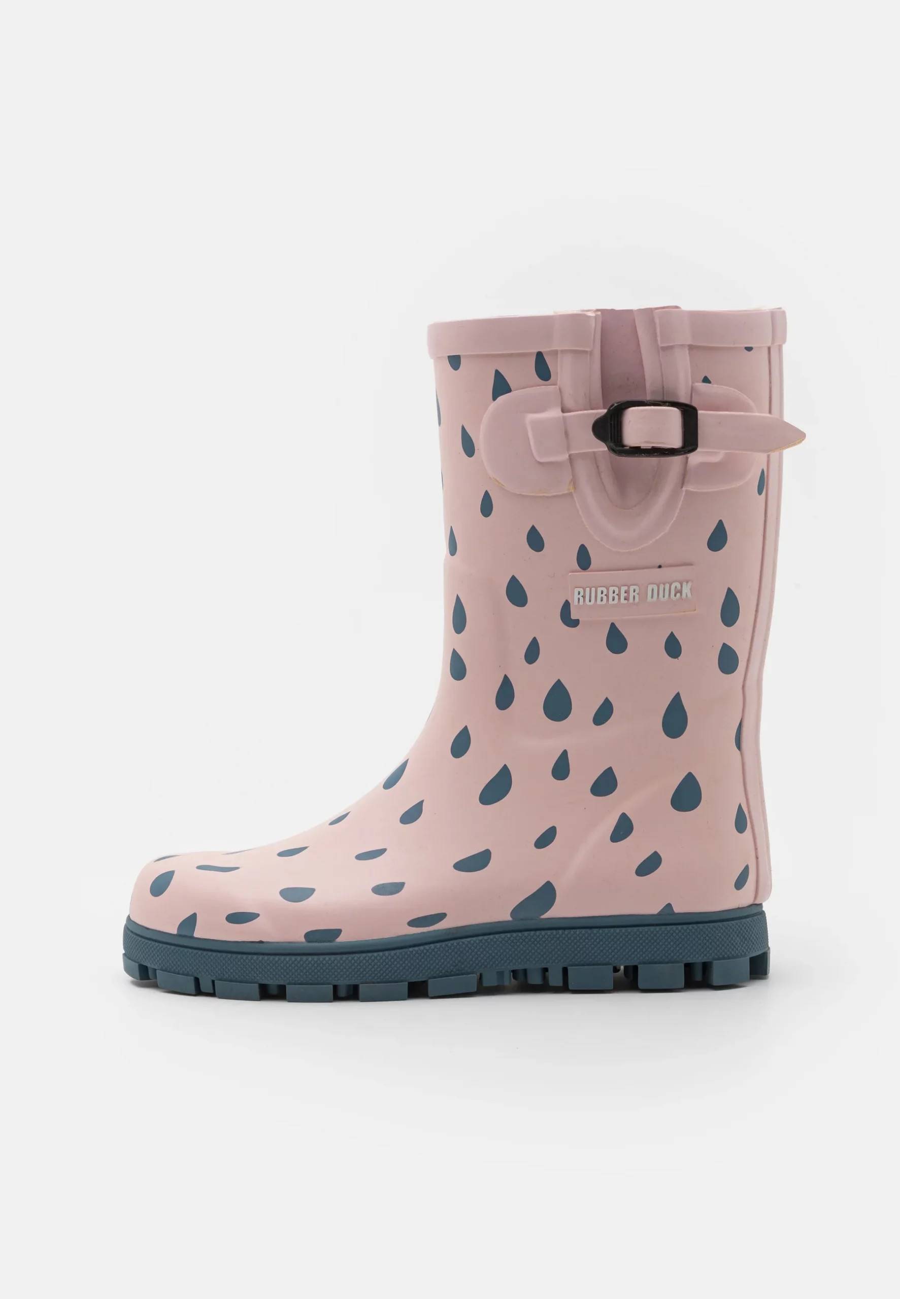 Gummistøvler Pink Regndråbe (Størrelse: 34).