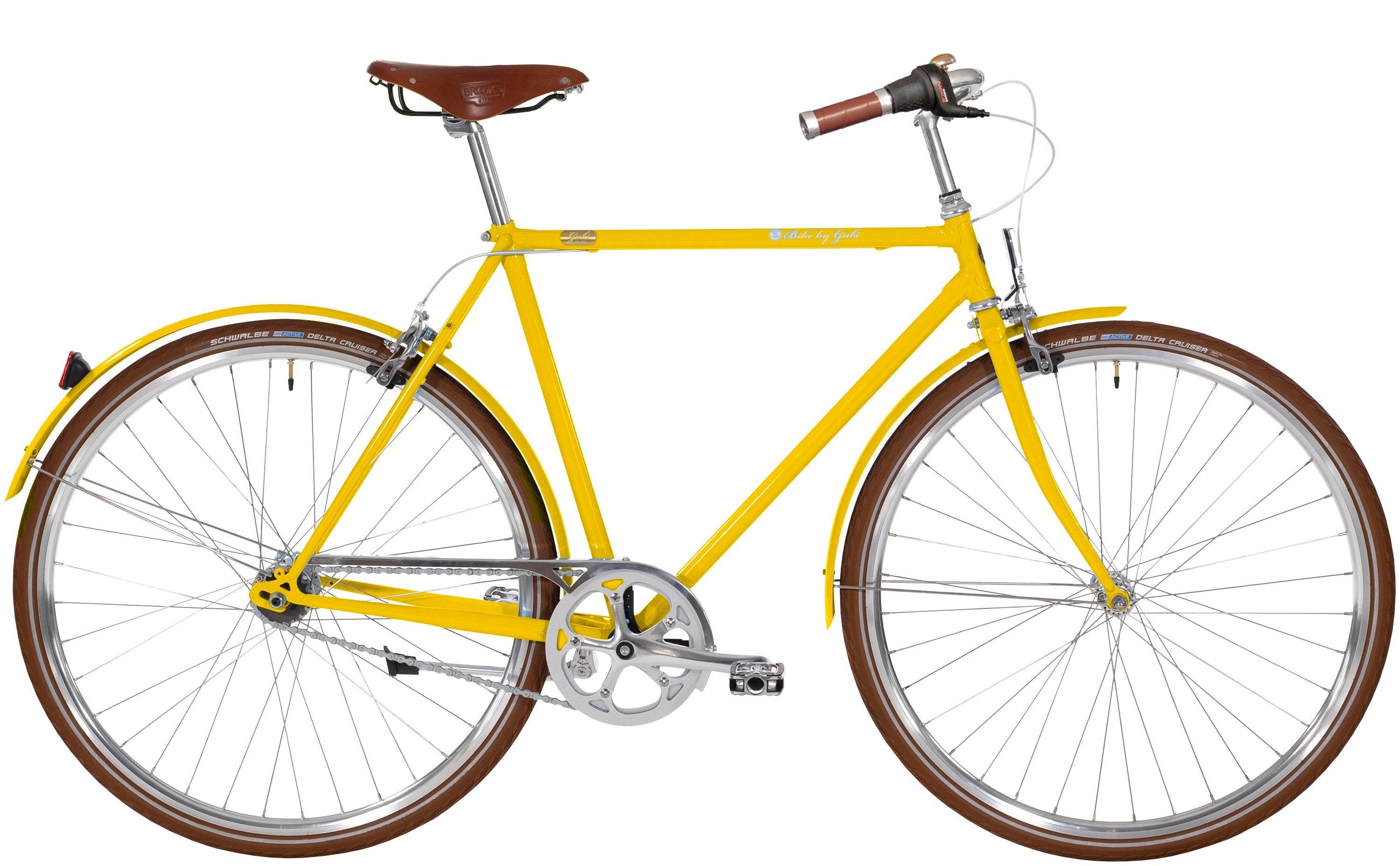 Bike By Gubi Herre Gul 8 Gear - 2025