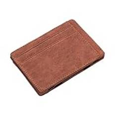 Magic Wallet | PU Leather Wallet | Money Clip Wallets | Men's Credit Card Holder | Wallet with Coin Pocket | Elegant Leather Wallets for Credit Card, Coins, IDs, Men