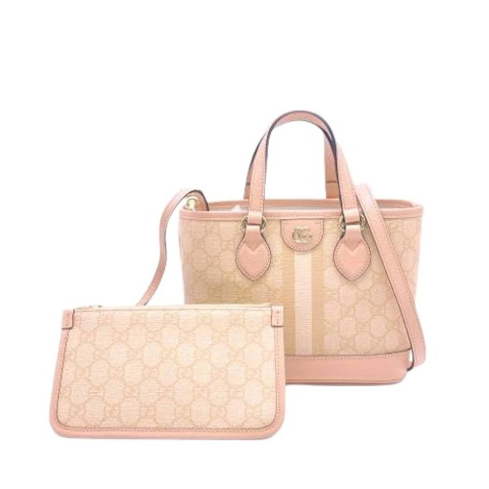 Gucci Vintage Pre-owned Tote Bag - Vintage - Dame - Lyserød - ONE SIZE -