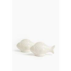 H&M Home - Salt- och pepparkar i stengods - Vit (one size)