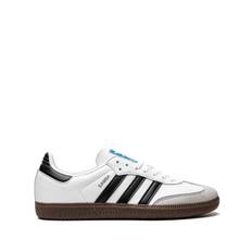 adidas - Samba Vegan White Gum sneakers - unisex - konstläder/gummi/Tyg - 12 - Vit