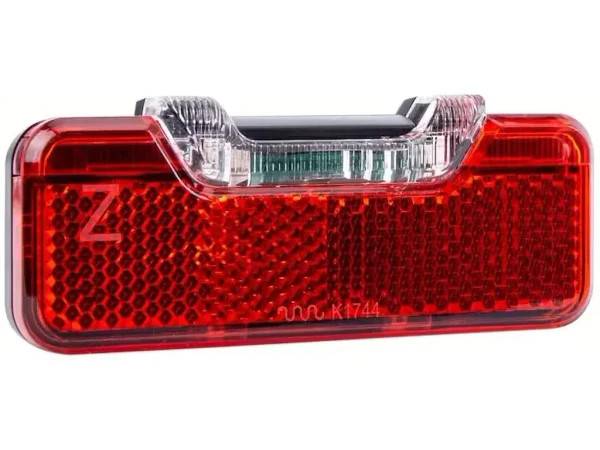 CONTEC TL-135 baklampa LED navdynamo StVZO svart/röd