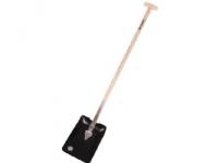 Galax grusspade med tråd och polerat handtag