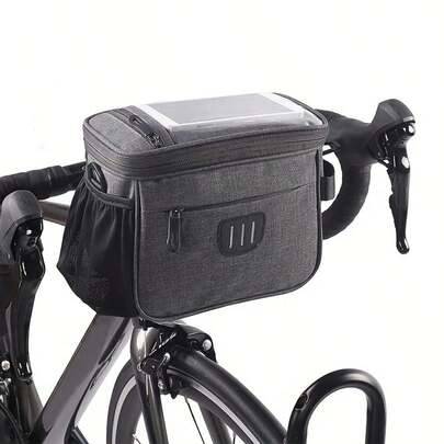 Utomhuscykelväska, styreväska för scooter, styreväska för vikcykel, styreväska för balanscykel, cykelverktygsväska