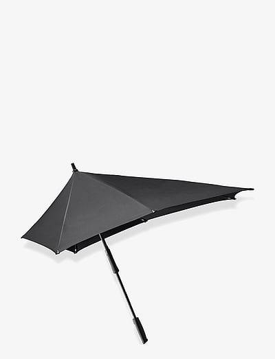 Senz Senz ° XXL stick storm umbrella, - Paraplyer - PURE BLACK / black