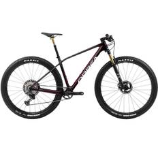 Alma M Team Hardtail Mountain Bike - Red Wine Carbon View/Carbon Raw (2024)