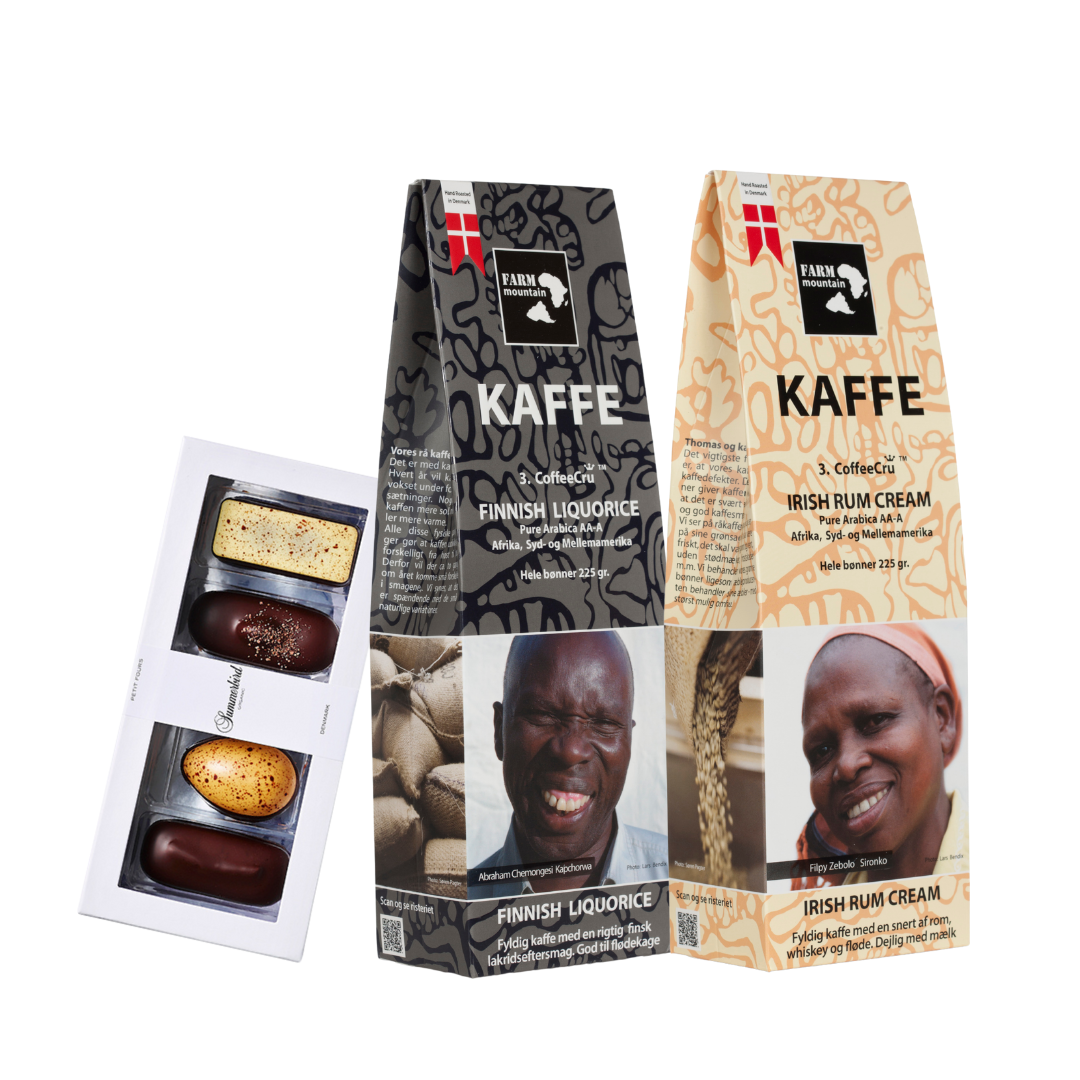 kaffeagenterne - Kaffegave - Aroma kaffe & chokolade.