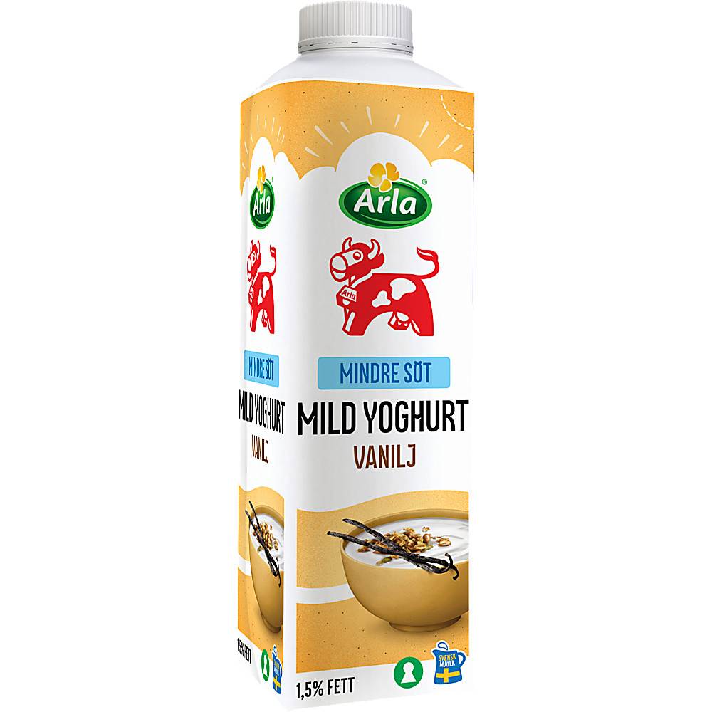 Mild Yoghurt Vanilj Mindre söt 1,5%