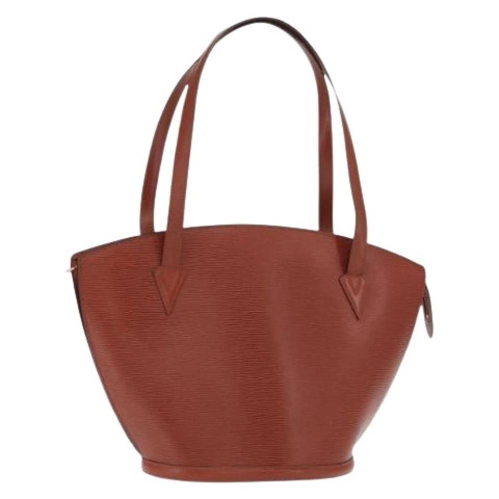 Louis Vuitton Vintage Pre-owned Skuldertaske - Vintage - Dame - Brun - ONE SIZE - Uld