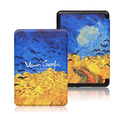 Magnetisk Standard Cover - Van Gogh Fields - til Kindle Paperwhite 5 (2021)