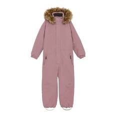 COLOR KIDS Coverall W. Fake Fur |Pink |122