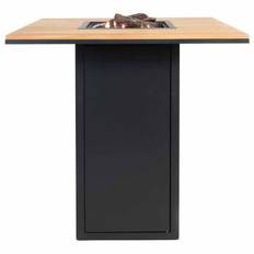 Cosiloft 100 Barbord Sort/Teak | Udstillingsmodel