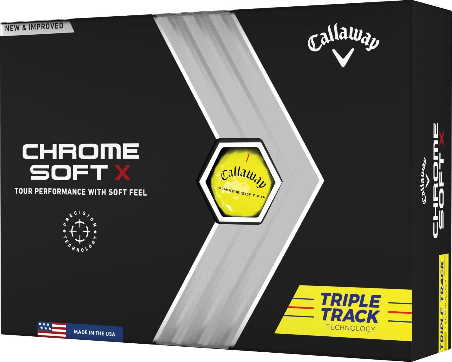 Callaway Chrome Soft X Triple Track (2022) Logobolde.