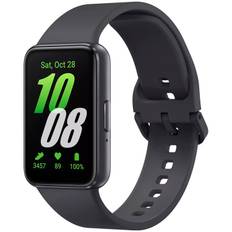 Samsung GWP Fit3 Dark Gray SM-R390NZAAEUB-1 - Unisex - 40 mm - Smartklocka - Quartz med laddare - Mineralglas - Black (20 mm)