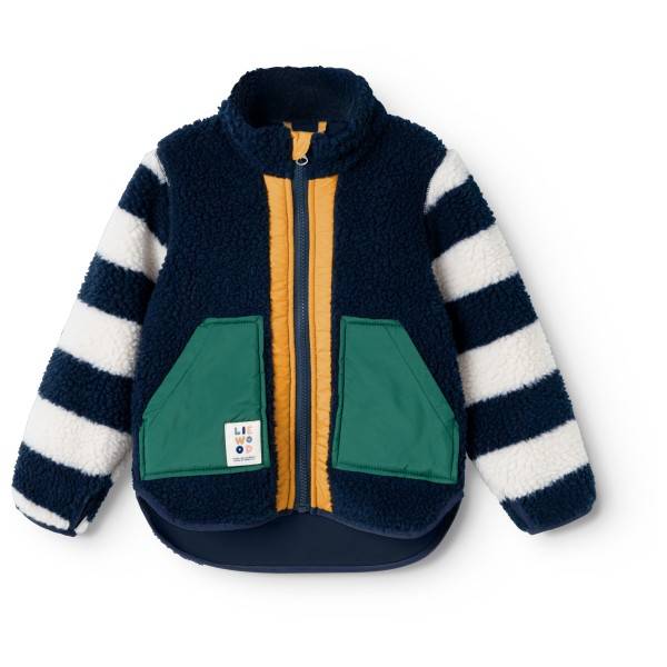 LIEWOOD Kid's Noam Pile Jacket Fleecejacka Barn Storlek 98 Färg blå
