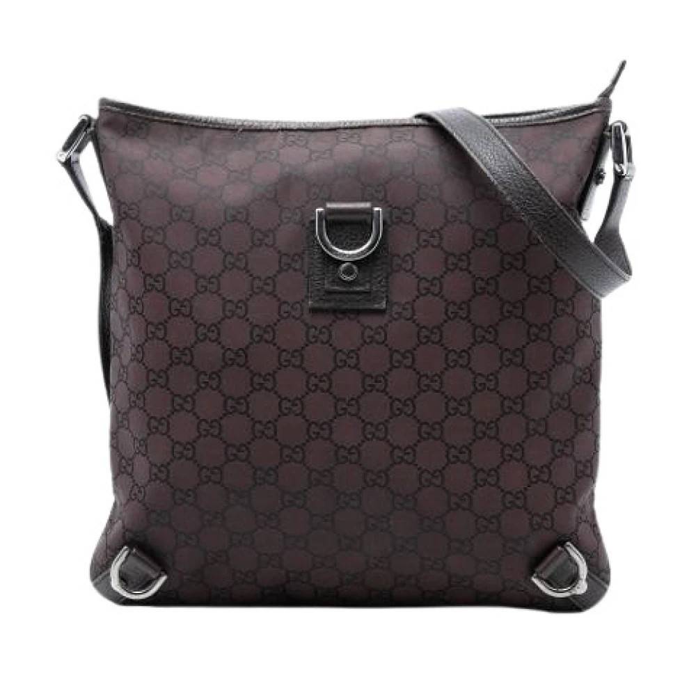 Gucci Vintage - Pre-owned Nylon Crossbody Bag Vintage - Dam - ONE Size - Nylon