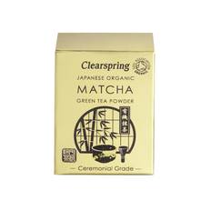 Clearspring Organic Matcha Green Tea Powder (Ceremonial Grade), 30gr