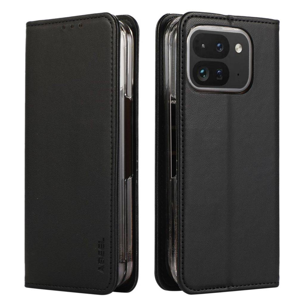 ABEEL Google Pixel 11 Pro Fold Plånboksfodral med stativ - Svart